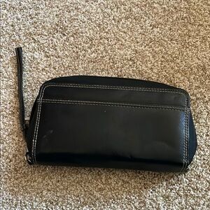 Black Leather Men's Bag